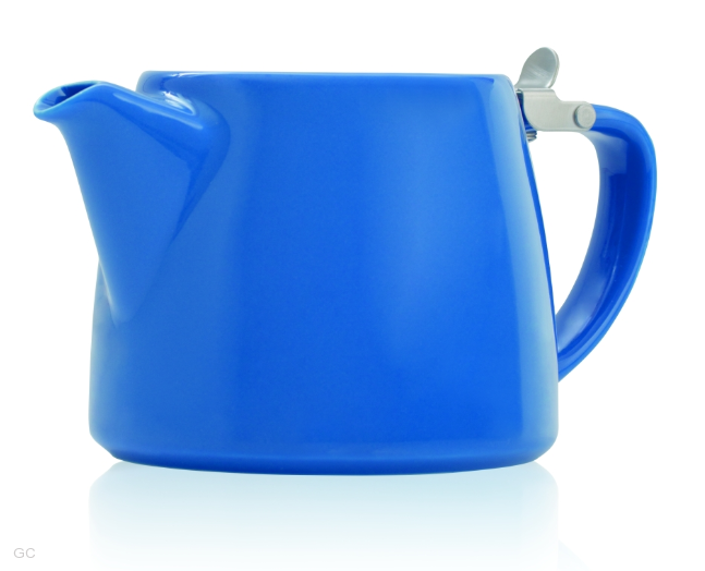 Konvička na čaj 530 ml - modrá