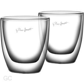 SET 2KS ESPRESSO 80ML VASO LAMART