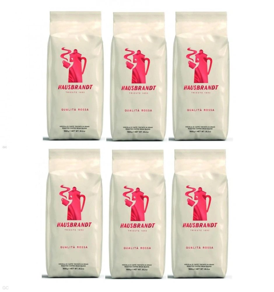 Hausbrandt Qualita Rossa - 6x 1kg, zrnková káva