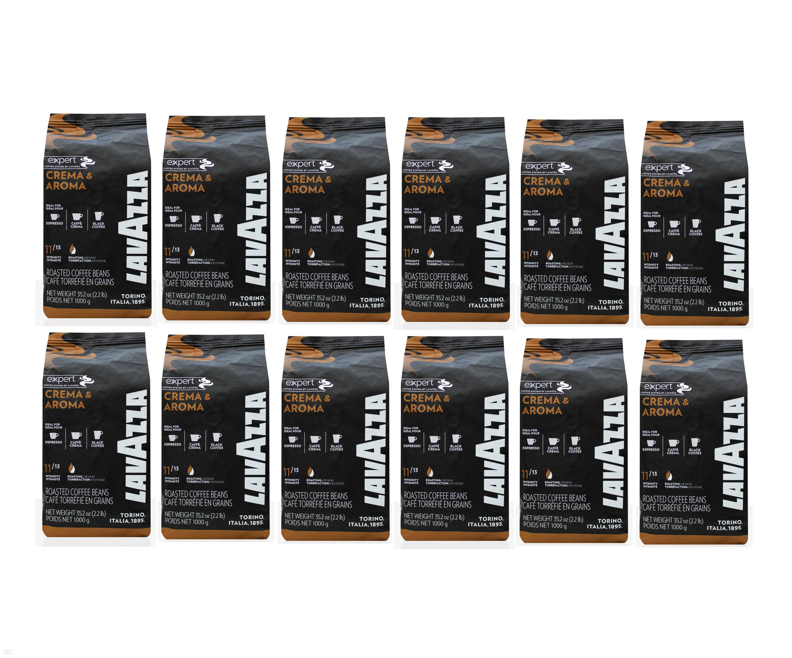 Lavazza Expert Crema & Aroma - 12x 1kg, zrnková káva