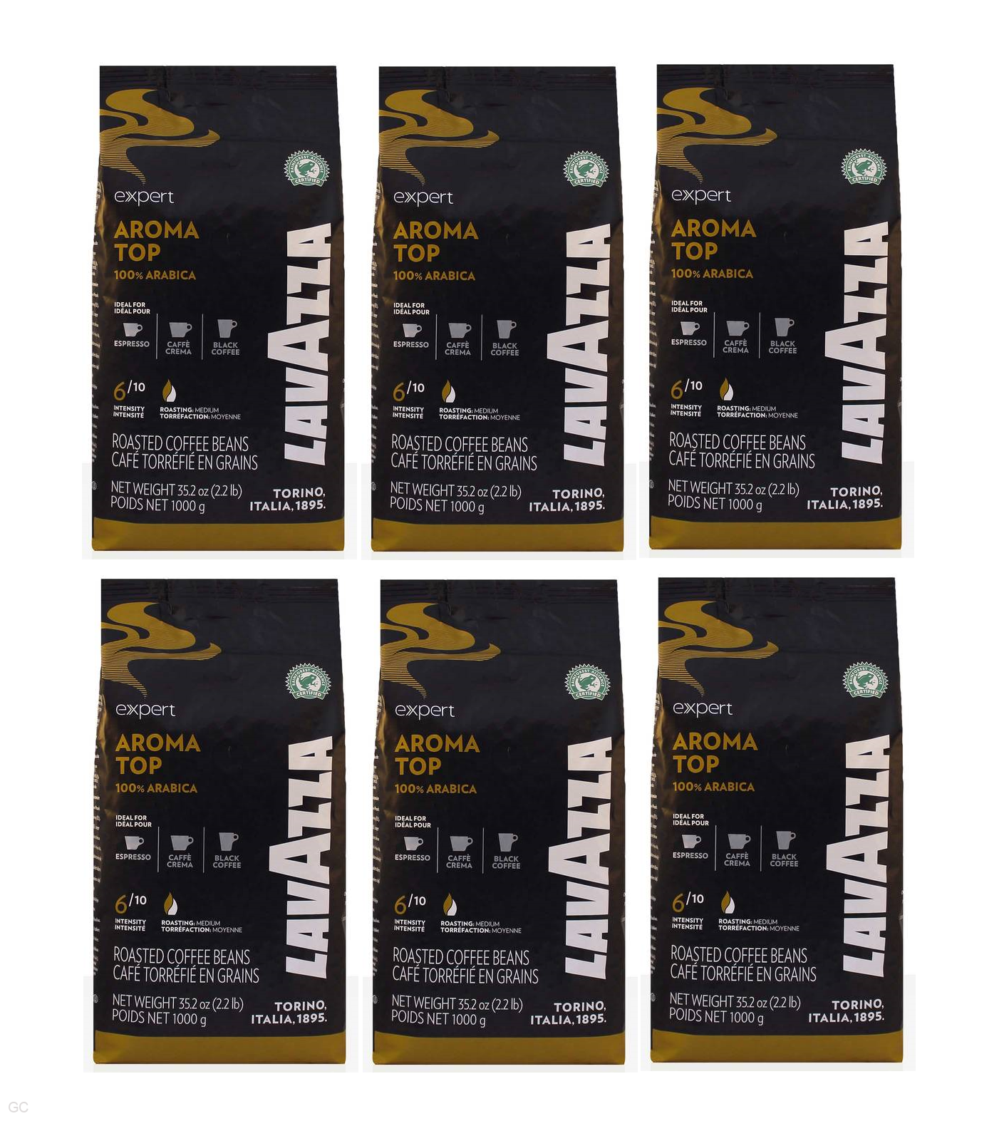 Lavazza Expert Aroma Top - 6x 1kg, zrnková káva