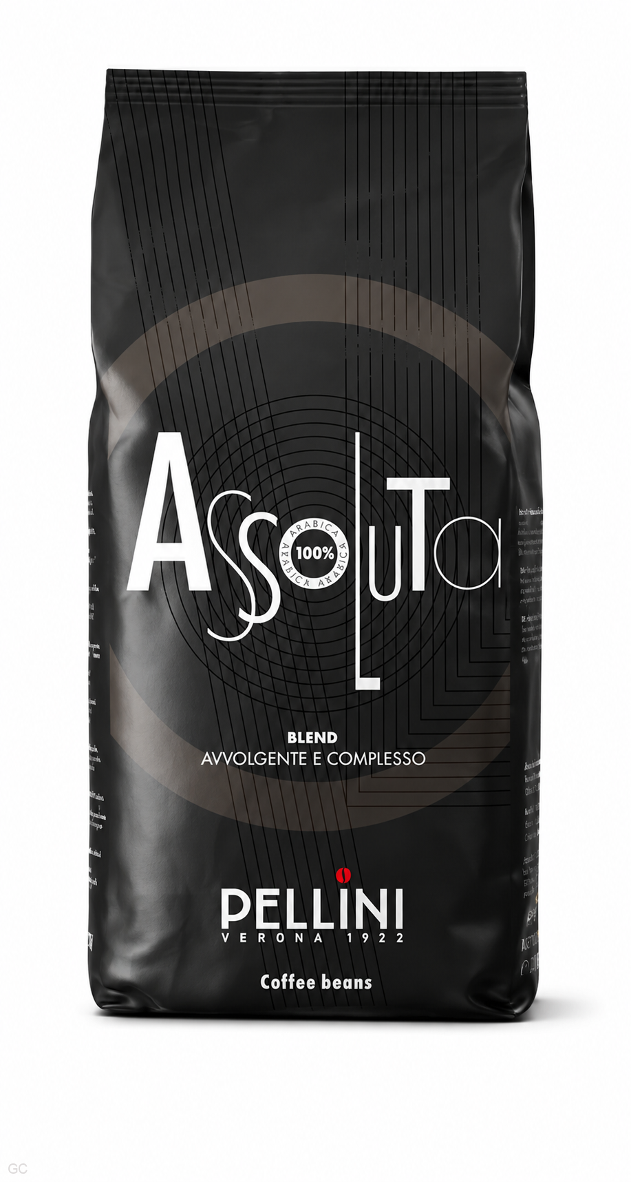 Pellini Assoluto - 1kg, zrnková káva