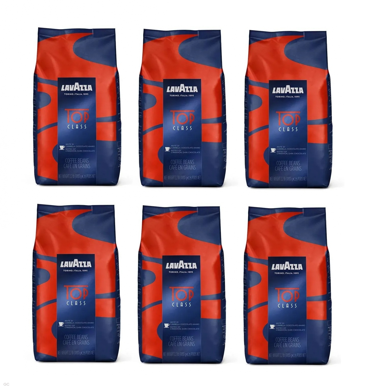 Lavazza Top Class - 6x1kg, zrnková káva