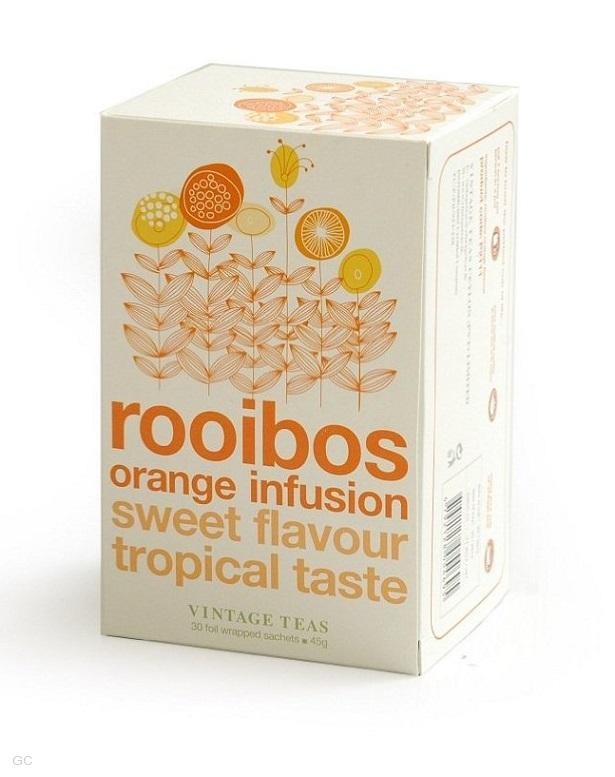 Čaj VINTAGE Rooibos s pomerančem