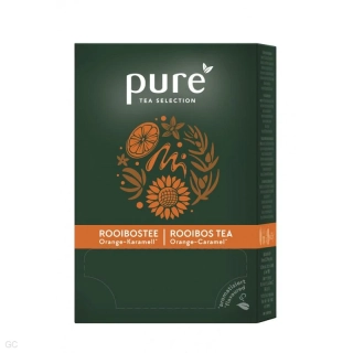 Čaj PURE Rooibos, Pomeranč-Karamel 25ks