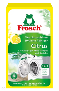 Frosch EKO Hygienický čistič pračky Citrón (250g)