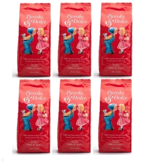 Lucaffé Piccolo&Dolce - 6x 1kg, zrnková káva