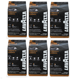 Lavazza Expert Crema & Aroma - 6x 1kg, zrnková káva