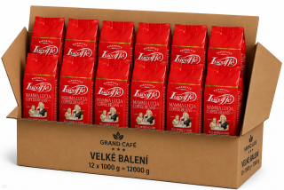 Lucaffé Mamma Lucia - 12x1kg, zrnková káva