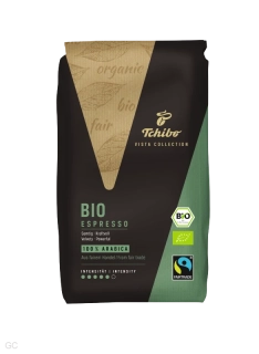 Tchibo Vista BIO Espresso - 1kg, zrnková káva