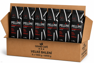 Pellini Vivace Tradizionale Crema Intensa - 6x 1kg, zrnková káva