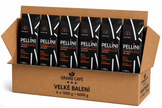 Pellini Vivace Tradizionale Gusto Classico - 6x 1kg, zrnková káva