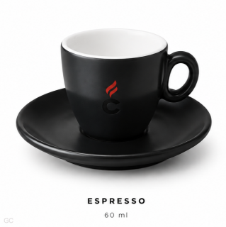 Šálek CARRARO cappuccino s podšálkem