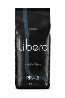 Pellini Libera - 500g, zrnková káva bez kofeinu