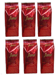 Segafredo Extra Strong - 6x1kg, zrnková káva